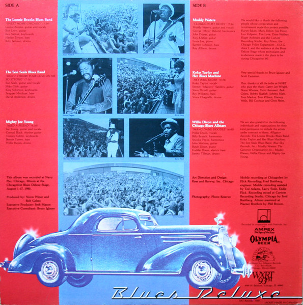 Various - Blues Deluxe | XRT Records (9301) - 2 Various - Blues Deluxe | XRT Records (9301) - 2