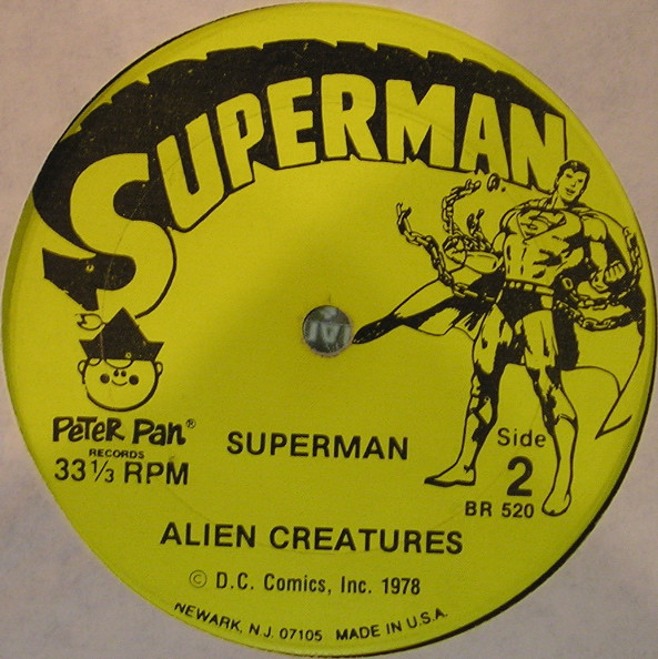 Unknown Artist - The Mxyzptlk-Up Menace / Alien Creatures | Peter Pan Records (BR 520) - 4