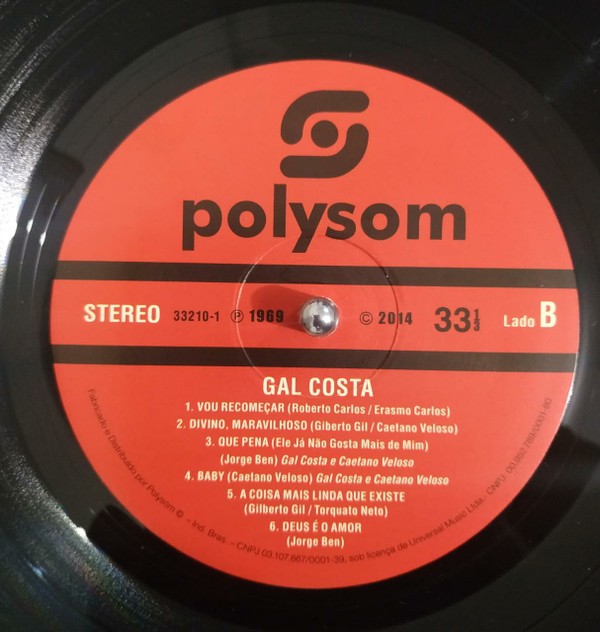 Gal Costa - Gal Costa | Polysom (33210-1) - 3
