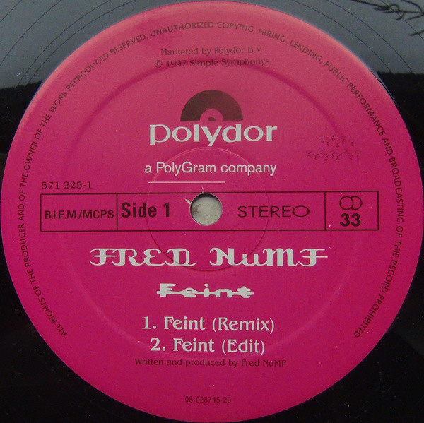 Fred Numf - Feint | Polydor (571 225-1) - main