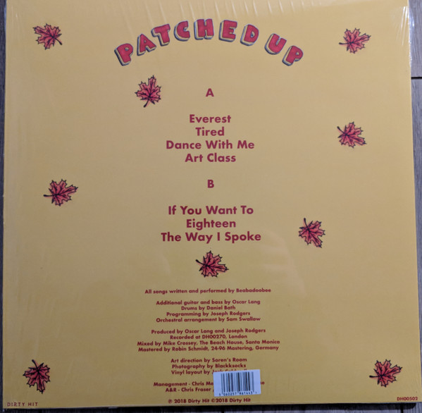 beabadoobee - Patched Up | Dirty Hit (DH00502) - 2