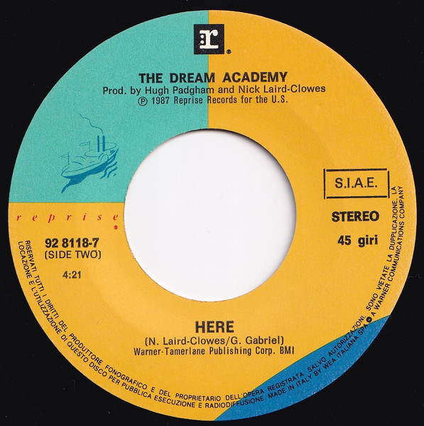 The Dream Academy - The Lesson Of Love | Reprise Records (92 8118-7) - 4
