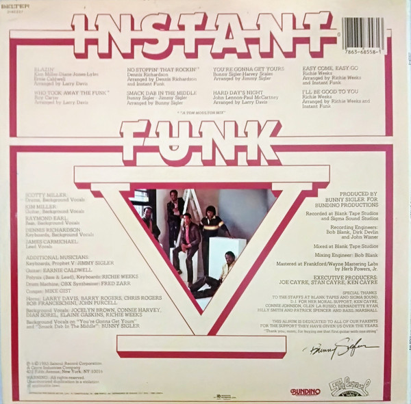 Instant Funk - Instant Funk V | Salsoul Records (2-47227) - 2