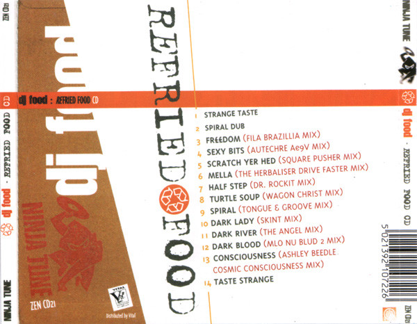 DJ Food - Refried Food | Ninja Tune (ZEN CD21) - 2 DJ Food - Refried Food | Ninja Tune (ZEN CD21) - 2
