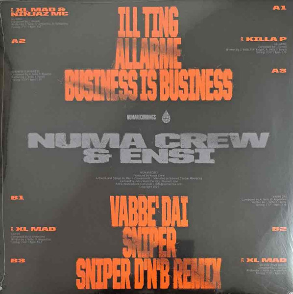 Numa Crew & Ensi - Ill Thing | Numa Recordings (NUMAREC011) - 2