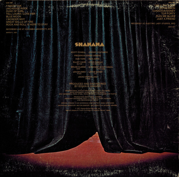 Sha Na Na - Shanana | Kama Sutra (KSBS 2034) - 2