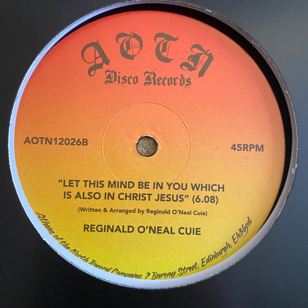 Reginald O'Neal Cuie - I Can Do All Things Through Christ Jesus Which Strengthen Me | Athens Of The North (AOTN12026) - 2 Reginald O'Neal Cuie - I Can Do All Things Through Christ Jesus Which Strengthen Me | Athens Of The North (AOTN12026) - 2