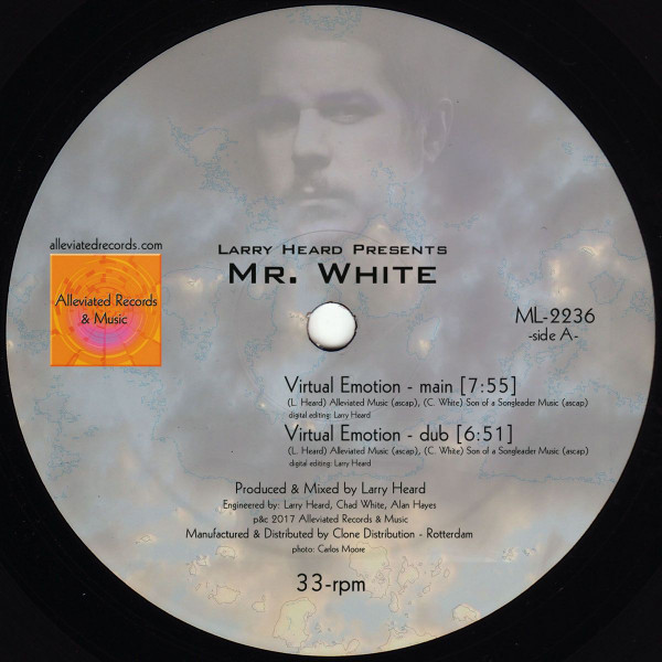 Larry Heard Presents  Chad White - Virtual Emotion | Alleviated Records (ML-2236)