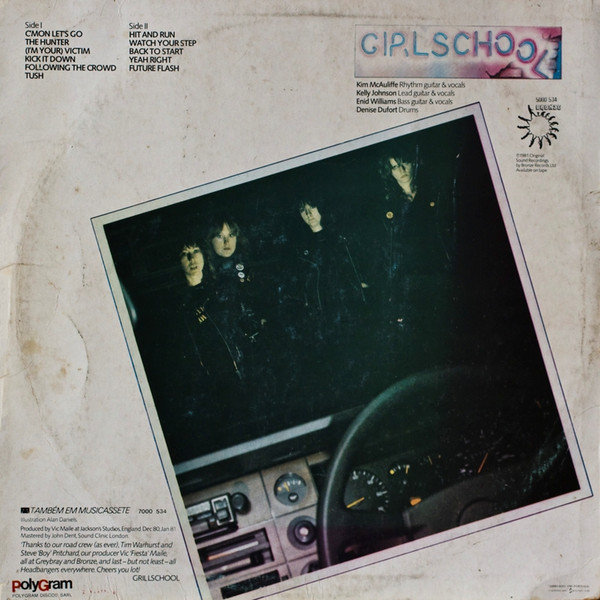 Girlschool - Hit And Run | Bronze (5000 534) - 2