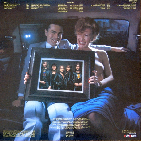Scorpions - Lovedrive | Mercury (SRM-1-3795) - 2 Scorpions - Lovedrive | Mercury (SRM-1-3795) - 2