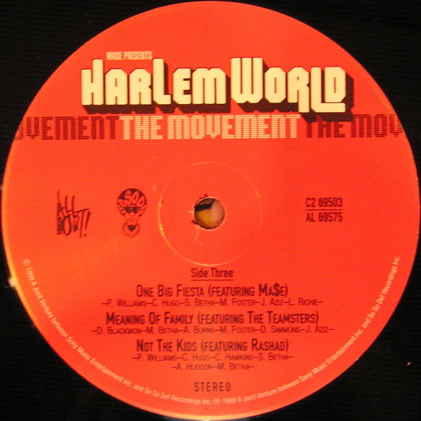 Mase Presents Harlem World - The Movement | So So Def (C2 69503) - 3