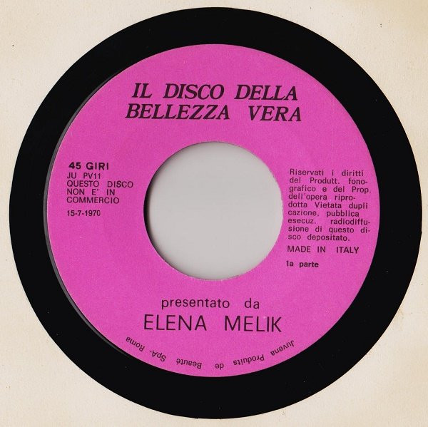 Elena Melik - Il Disco Della Bellezza Vera | Juvena Produits De Beauté (JU PV 11) - 3 Elena Melik - Il Disco Della Bellezza Vera | Juvena Produits De Beauté (JU PV 11) - 3