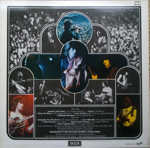 The Rolling Stones - Get Yer Ya-Ya's Out! - The Rolling Stones In Concert | Decca (291.014) - main