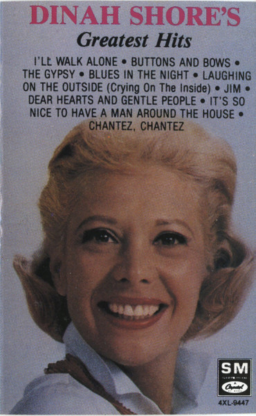 Dinah Shore - Dinah Shore's Greatest Hits | Capitol Special Markets (4XL-9447) - main Dinah Shore - Dinah Shore's Greatest Hits | Capitol Special Markets (4XL-9447) - main