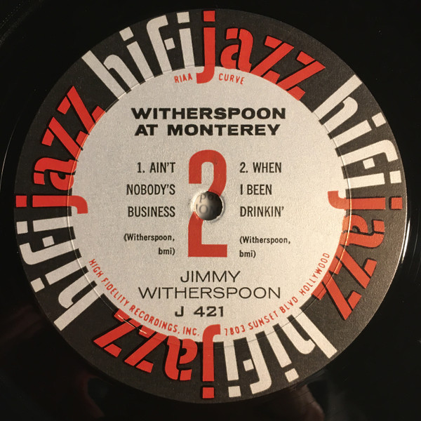 Jimmy Witherspoon - At The Monterey Jazz Festival | HiFi Jazz (J421) - 4