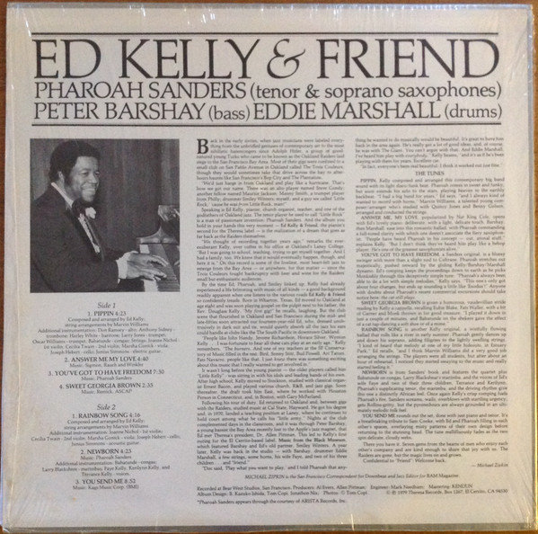 Ed Kelly & Friend - Ed Kelly & Friend | Theresa Records (TR 106) - 2 Ed Kelly & Friend - Ed Kelly & Friend | Theresa Records (TR 106) - 2