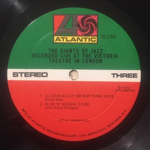 Art Blakey , Dizzy Gillespie , Al McKibbon , Thelonious Monk , Sonny Stitt , Kai Winding - The Giants Of Jazz | Atlantic (SD 2-905) - 4