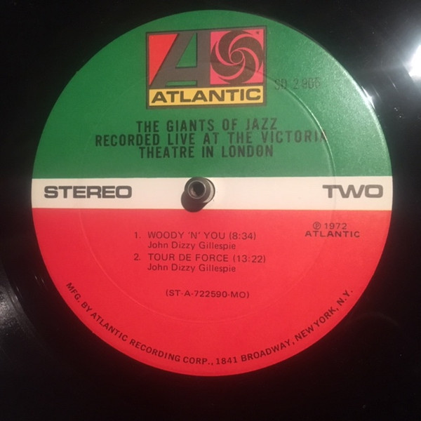 Art Blakey , Dizzy Gillespie , Al McKibbon , Thelonious Monk , Sonny Stitt , Kai Winding - The Giants Of Jazz | Atlantic (SD 2-905) - 3