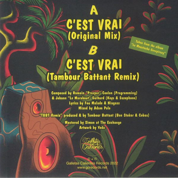 Prosper , Le Marabout - C'est Vrai | Galletas Bailables (GB009) - 2 Prosper , Le Marabout - C'est Vrai | Galletas Bailables (GB009) - 2