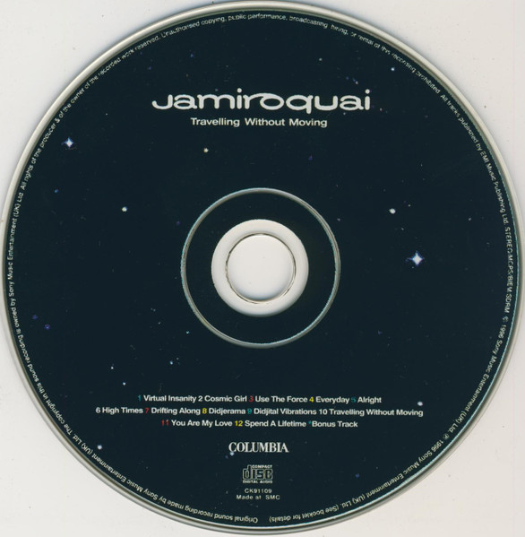 Jamiroquai - Travelling Without Moving | Columbia (CK 91109) - 3