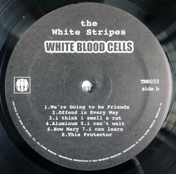 The White Stripes - White Blood Cells | Third Man Records (TMR 033) - 4 The White Stripes - White Blood Cells | Third Man Records (TMR 033) - 4