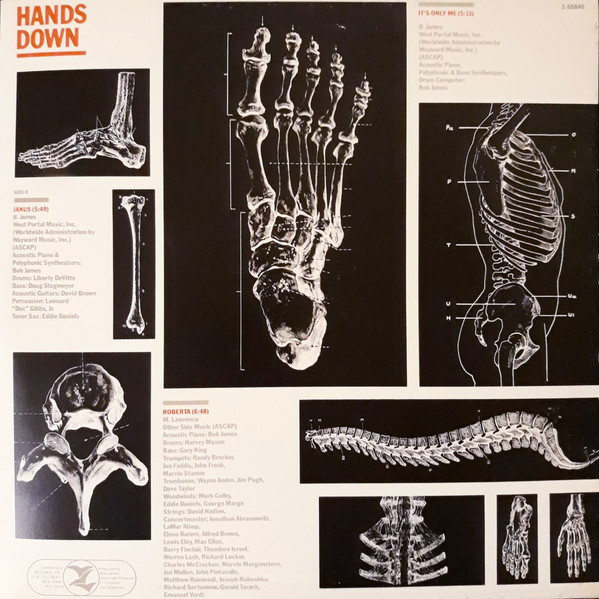 Bob James - Hands Down | CBS (S 85848) - 4 Bob James - Hands Down | CBS (S 85848) - 4