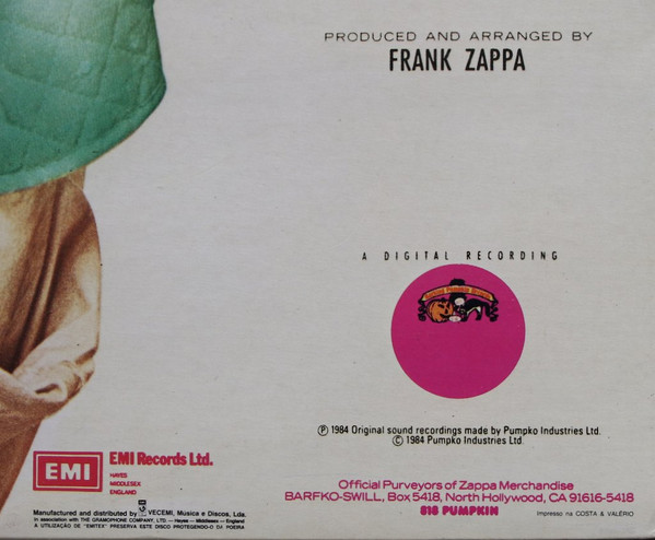Frank Zappa - Them Or Us | EMI (2402343) - 3