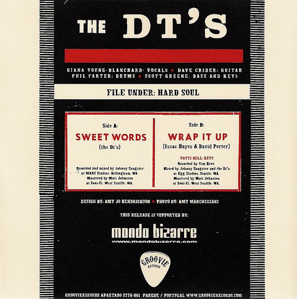 The DT's - Sweet Words | Groovie Records (none) - 2 The DT's - Sweet Words | Groovie Records (none) - 2