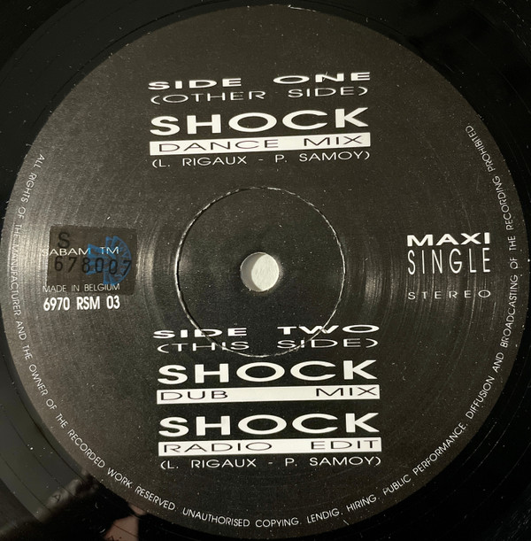 Digital Brothers - Shock | International Dance Music (6970 RSM 03) - 3