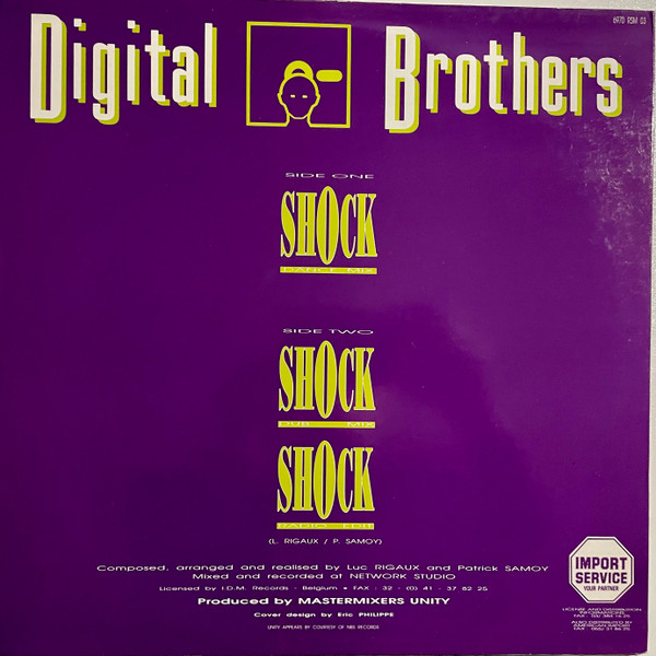 Digital Brothers - Shock | International Dance Music (6970 RSM 03) - 2