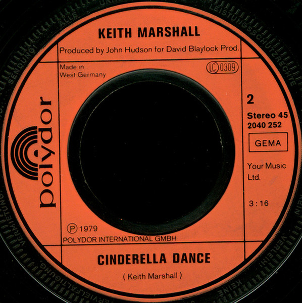 Keith Marshall - It's Over | Polydor (2040 252) - 4