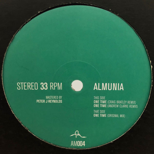 Almunia - One Time | Above Machine (AM004) - main Almunia - One Time | Above Machine (AM004) - main