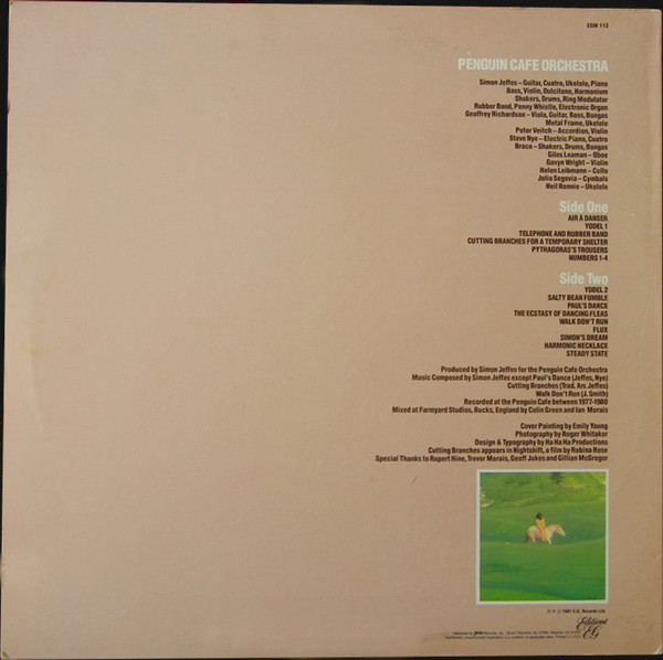 Penguin Cafe Orchestra - Penguin Cafe Orchestra | Editions EG (EGM 113) - 2 Penguin Cafe Orchestra - Penguin Cafe Orchestra | Editions EG (EGM 113) - 2