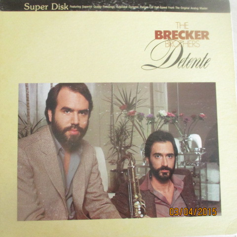 The Brecker Brothers - Detente | Arista (SD 16622)
