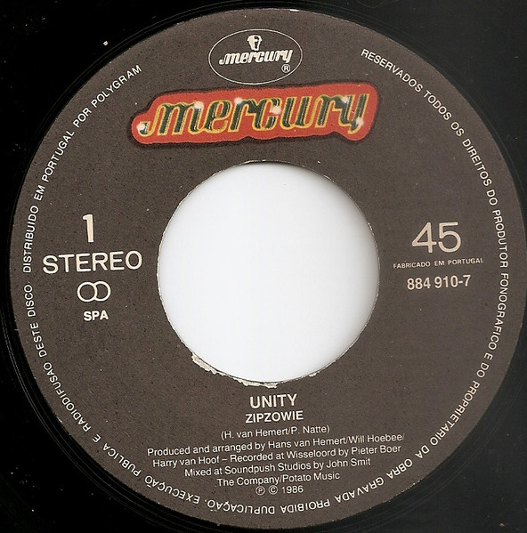 Unity - Zipzowie | Mercury (884 910-7) - 3