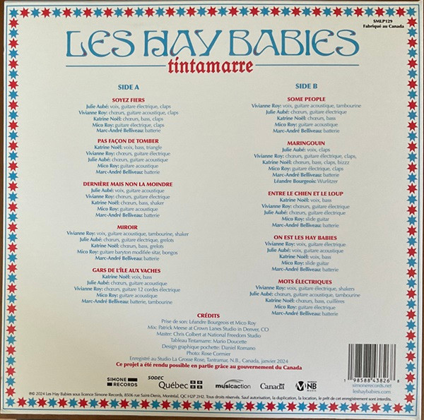 Les Hay Babies - Tintamarre | Simone Records (SMLP129) - 2