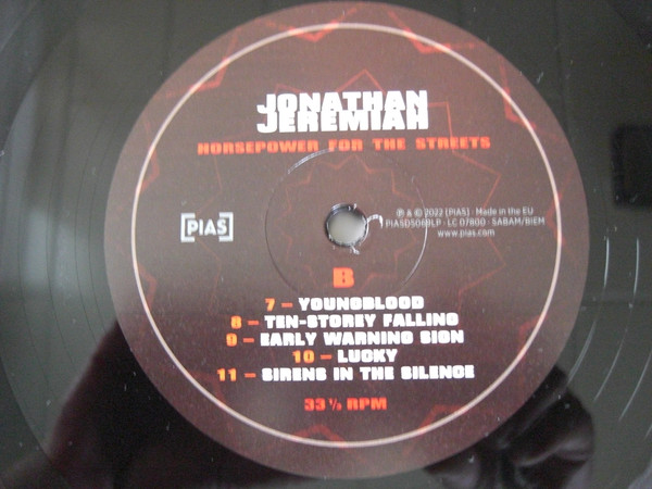 Jonathan Jeremiah - Horsepower For The Streets | [pias] (PIASD5069LP) - 2