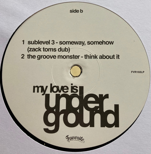 Jeremy 'Underground Paris' - My Love Is Underground (12 Other House Tracks) | Favorite Recordings (FVR102LP) - 4 Jeremy 'Underground Paris' - My Love Is Underground (12 Other House Tracks) | Favorite Recordings (FVR102LP) - 4