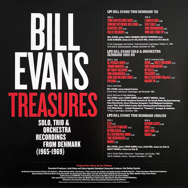Bill Evans - Treasures (Solo, Trio & Orchestra Recordings From Denmark (1965-1969)) | Elemental Music (5990544) - 3 Bill Evans - Treasures (Solo, Trio & Orchestra Recordings From Denmark (1965-1969)) | Elemental Music (5990544) - 3