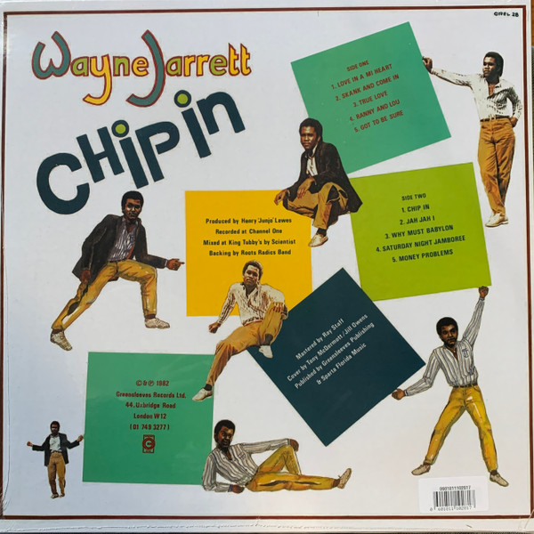 Wayne Jarrett - Chip In | Greensleeves Records (GREL 28) - 2 Wayne Jarrett - Chip In | Greensleeves Records (GREL 28) - 2