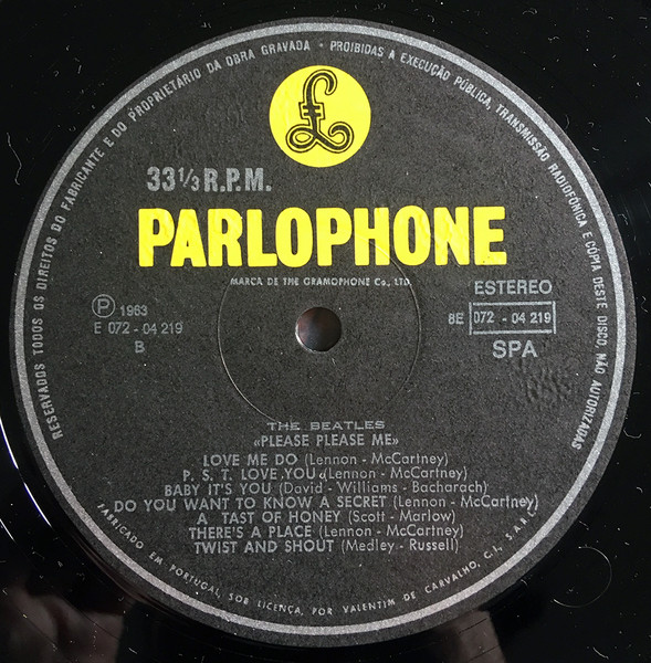 The Beatles - Please Please Me | Parlophone (11C 07404219) - 4