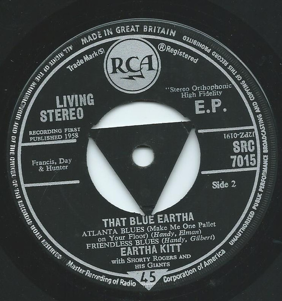 Eartha Kitt - That Blue Eartha | RCA (SRC-7015) - 4 Eartha Kitt - That Blue Eartha | RCA (SRC-7015) - 4
