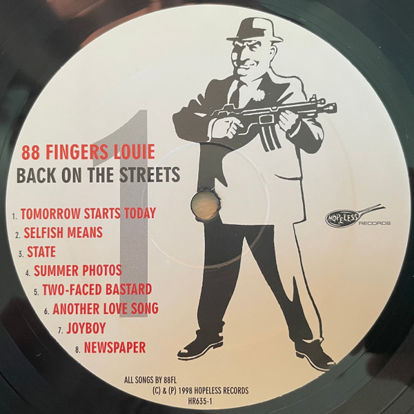 88 Fingers Louie - Back On The Streets - Vinilo | Hopeless Records (HR635-1) - 3