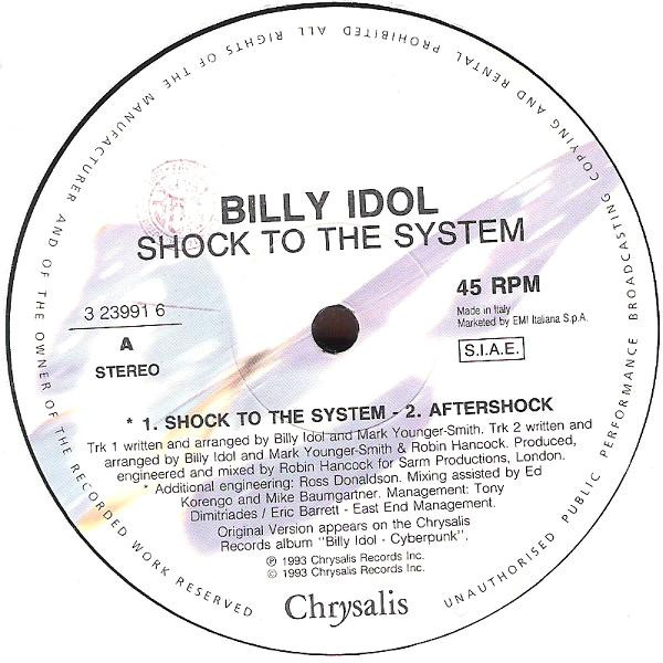 Billy Idol - Shock To The System | Chrysalis (0946 3 23991 6 8) - 2 Billy Idol - Shock To The System | Chrysalis (0946 3 23991 6 8) - 2