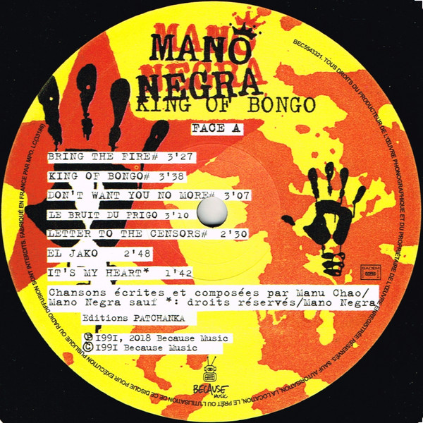 Mano Negra - King Of Bongo | Because Music (BEC5543321) - 4 Mano Negra - King Of Bongo | Because Music (BEC5543321) - 4