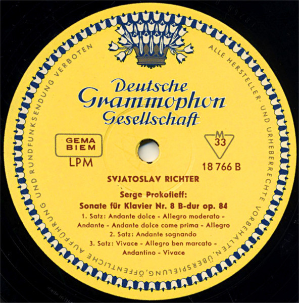 Sviatoslav Richter - Sviatoslav Richter | Deutsche Grammophon (LPM 18 766) - 4