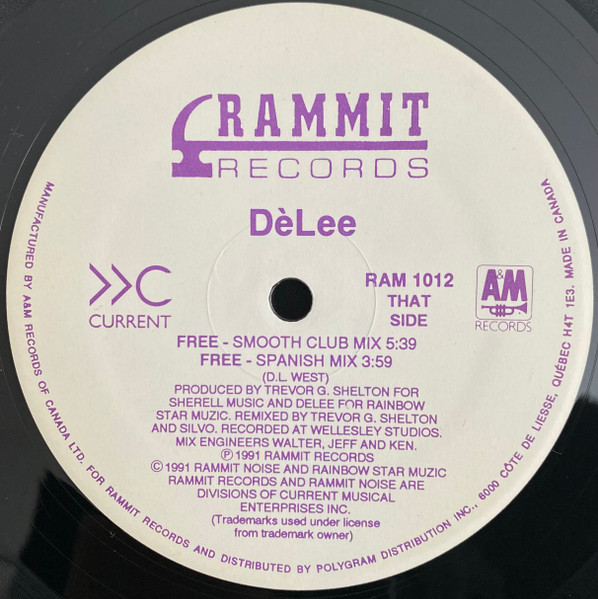 De Lee - Free | Rammit Records (RAM 1012) - 2 De Lee - Free | Rammit Records (RAM 1012) - 2