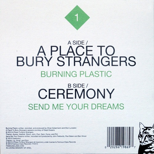 A Place To Bury Strangers / Ceremony - Less Artists More Condos Series #1 | Famous Class (FC014) - 2 A Place To Bury Strangers / Ceremony - Less Artists More Condos Series #1 | Famous Class (FC014) - 2