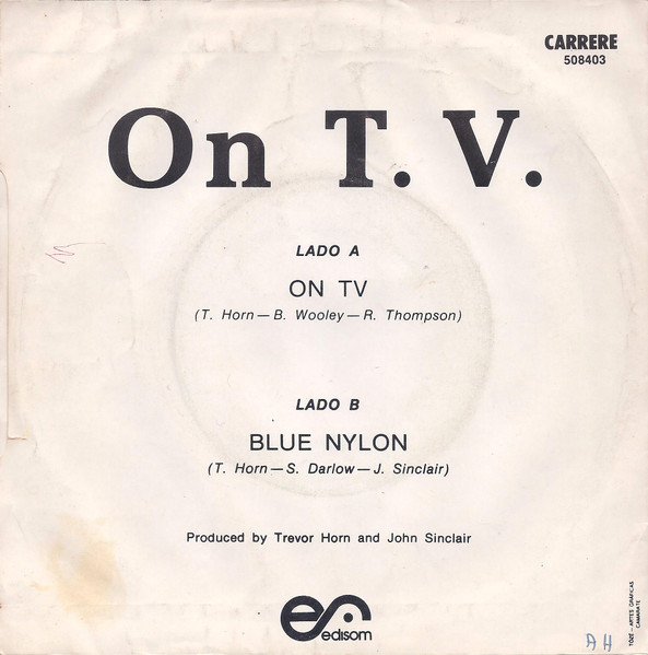 The Buggles - On T. V. | Carrere (508403) - 2