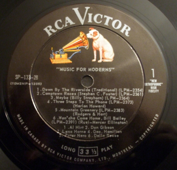 Various - Music For Moderns When The New And The Great Entertain On RCA Victor | RCA Victor (SP-133-28) - 3 Various - Music For Moderns When The New And The Great Entertain On RCA Victor | RCA Victor (SP-133-28) - 3